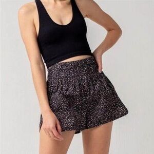 Free People Movement The Way Home Shorts Leopard